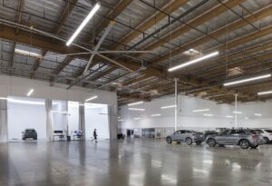 Interior of the FJ DPI Irvine facility built by Dempsey Construction